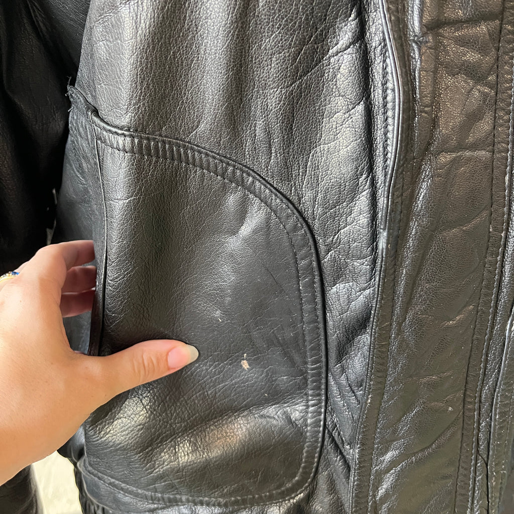 Leather Jacket (XL)
