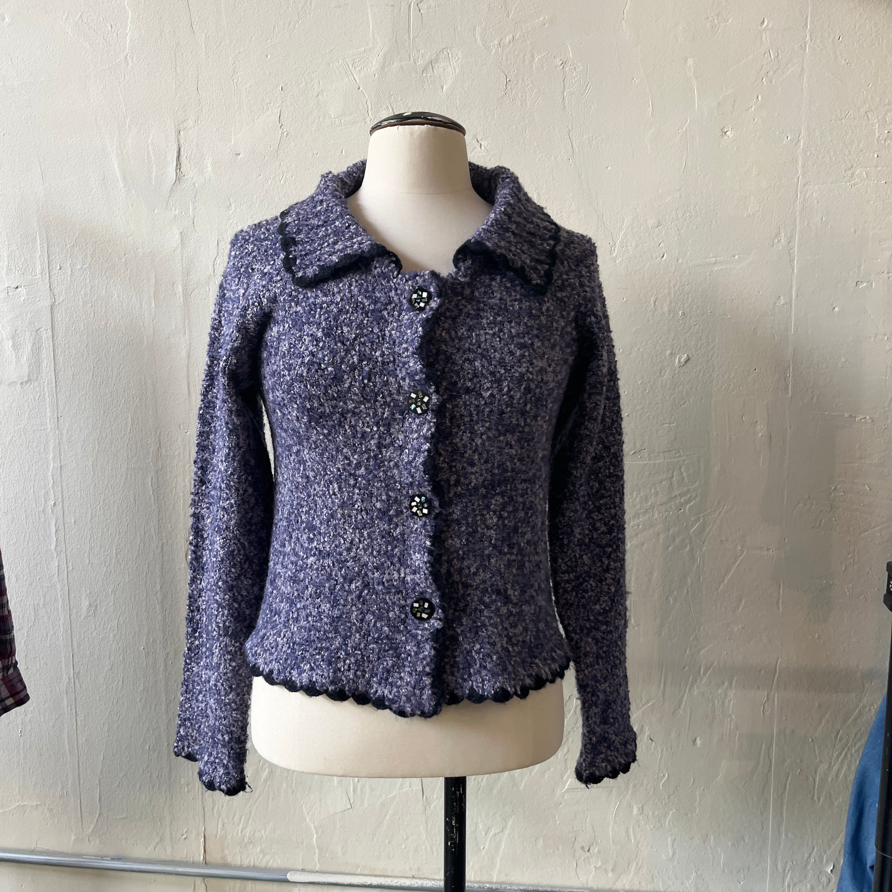 Purple Cardigan (S)