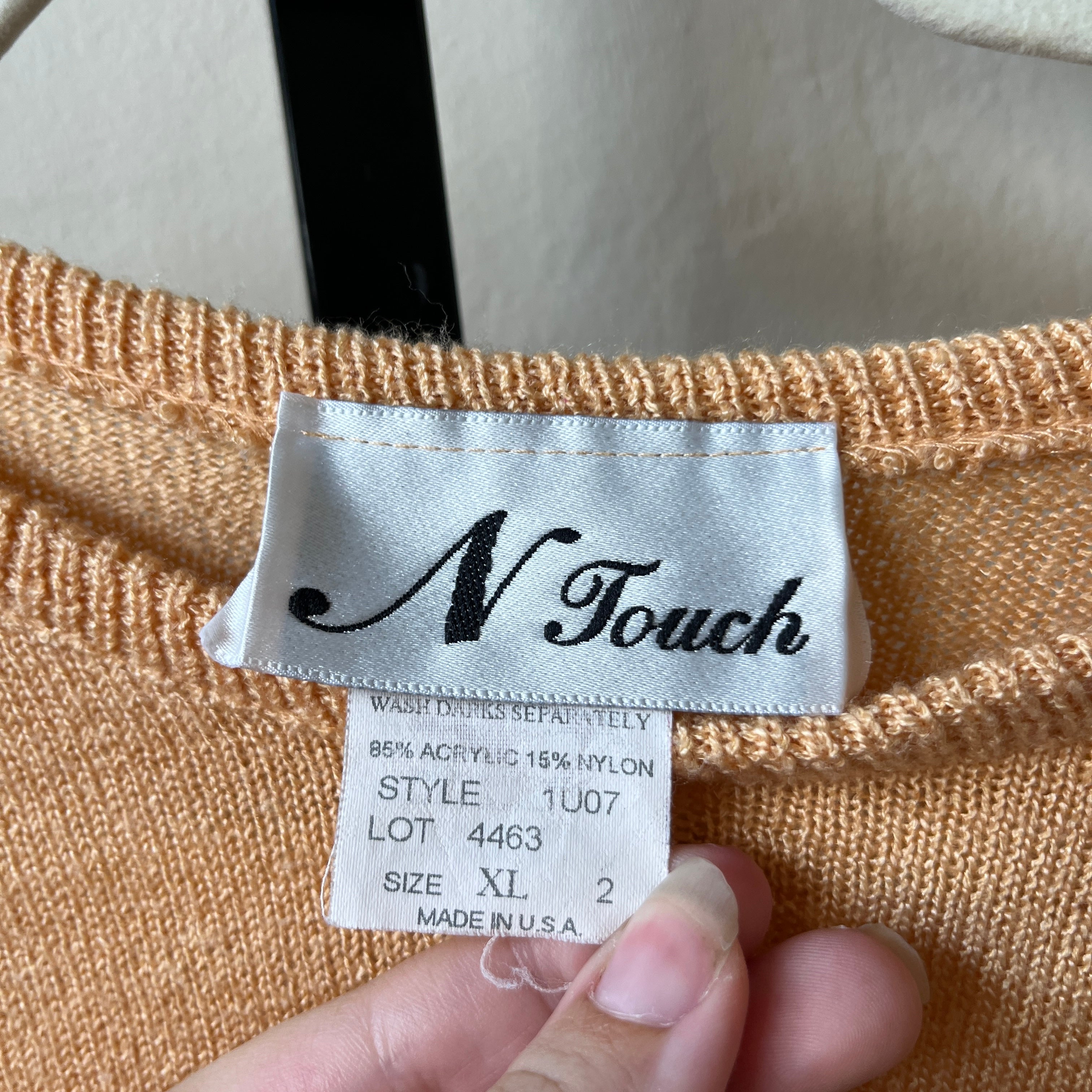 Orange Sweater (XL)