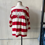 80s Striped Shirt (L)