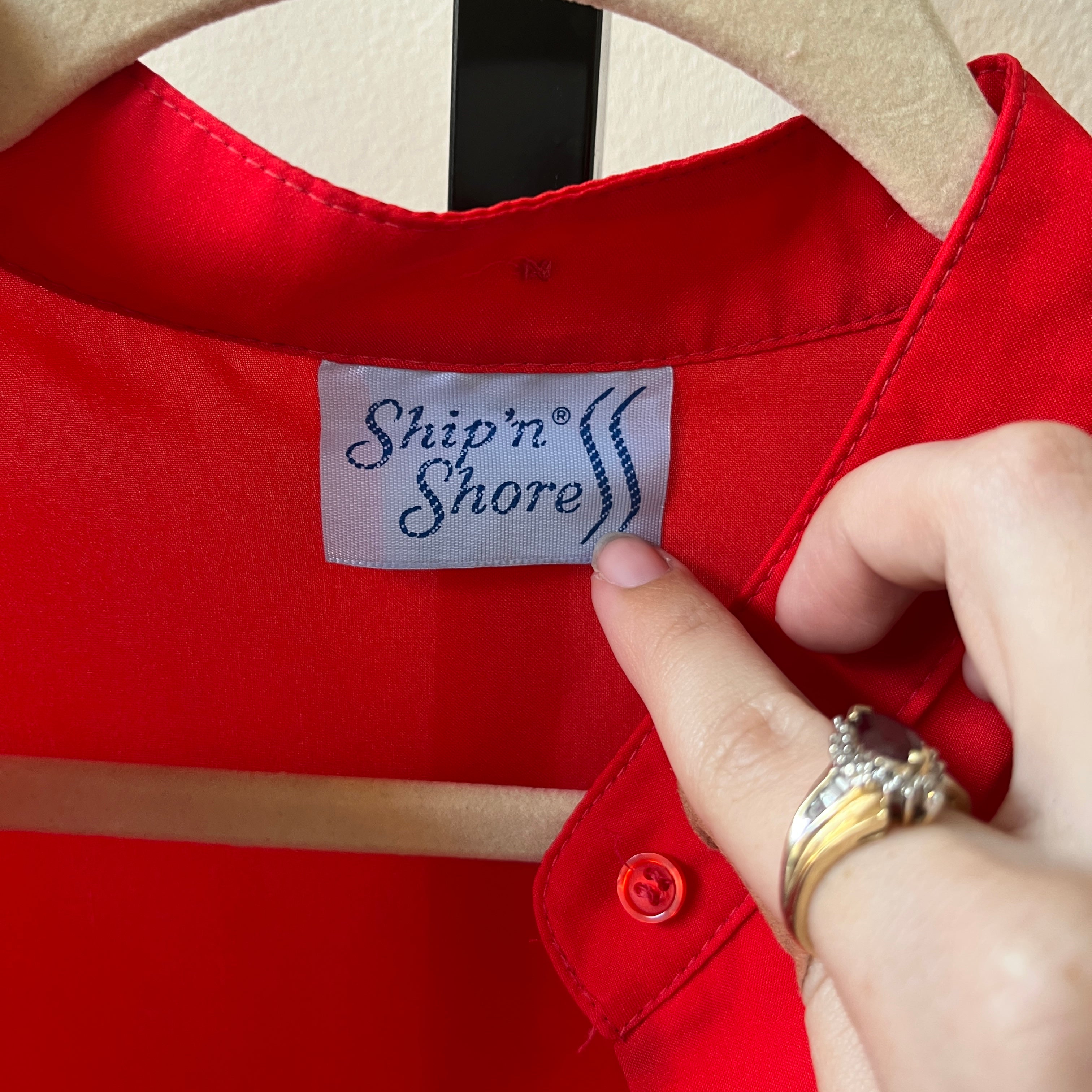 Red Blouse (M)