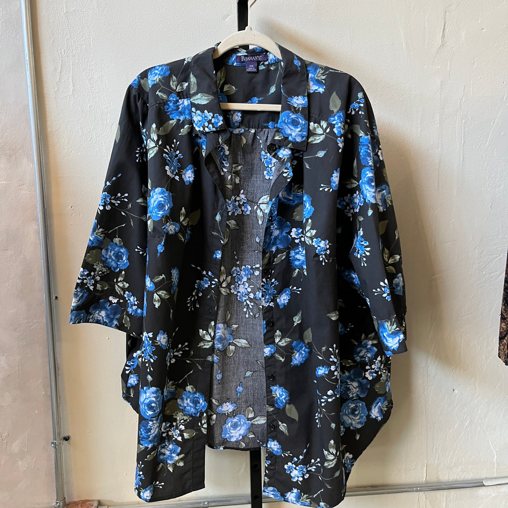 Floral Button Up (26W)