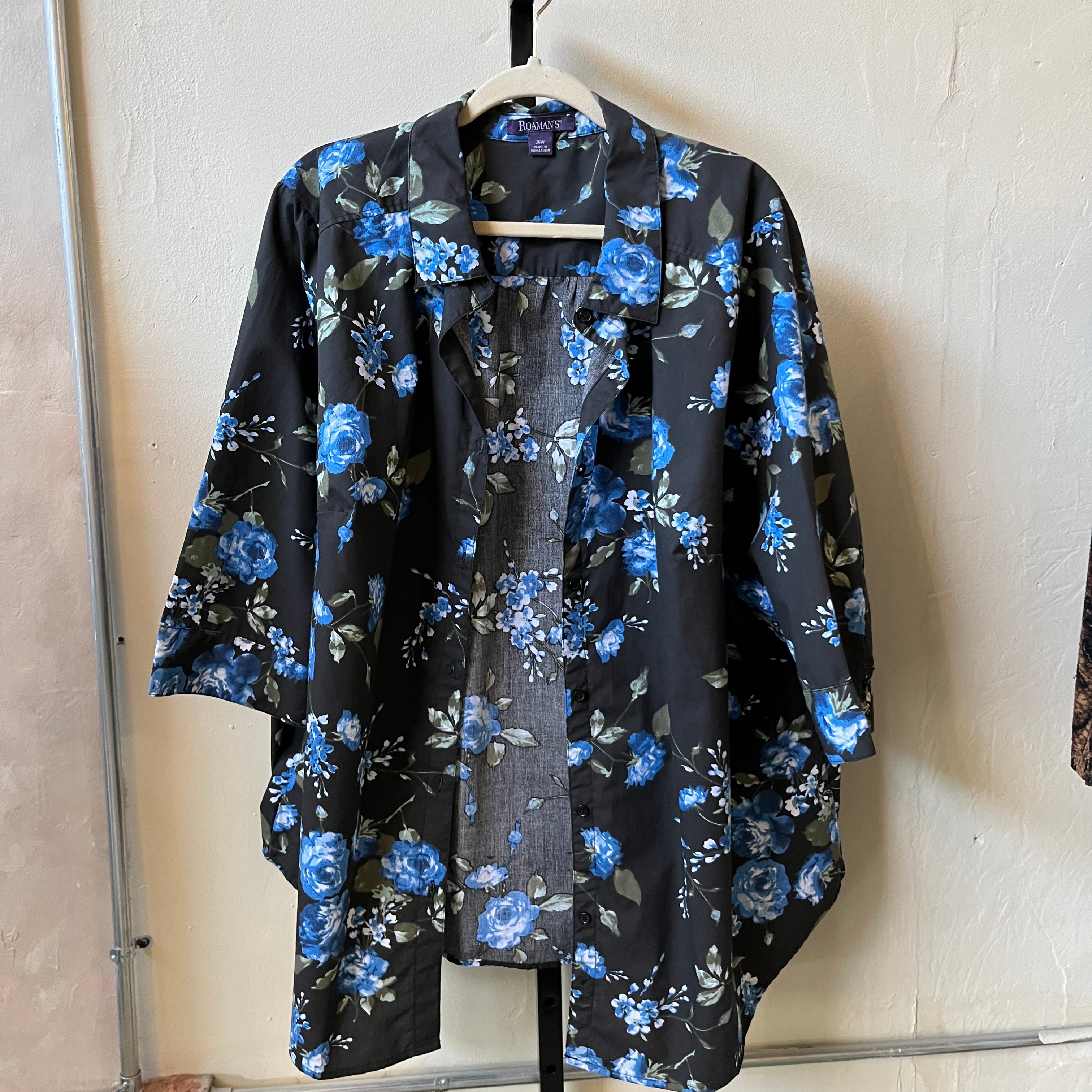 Floral Button Up (26W)
