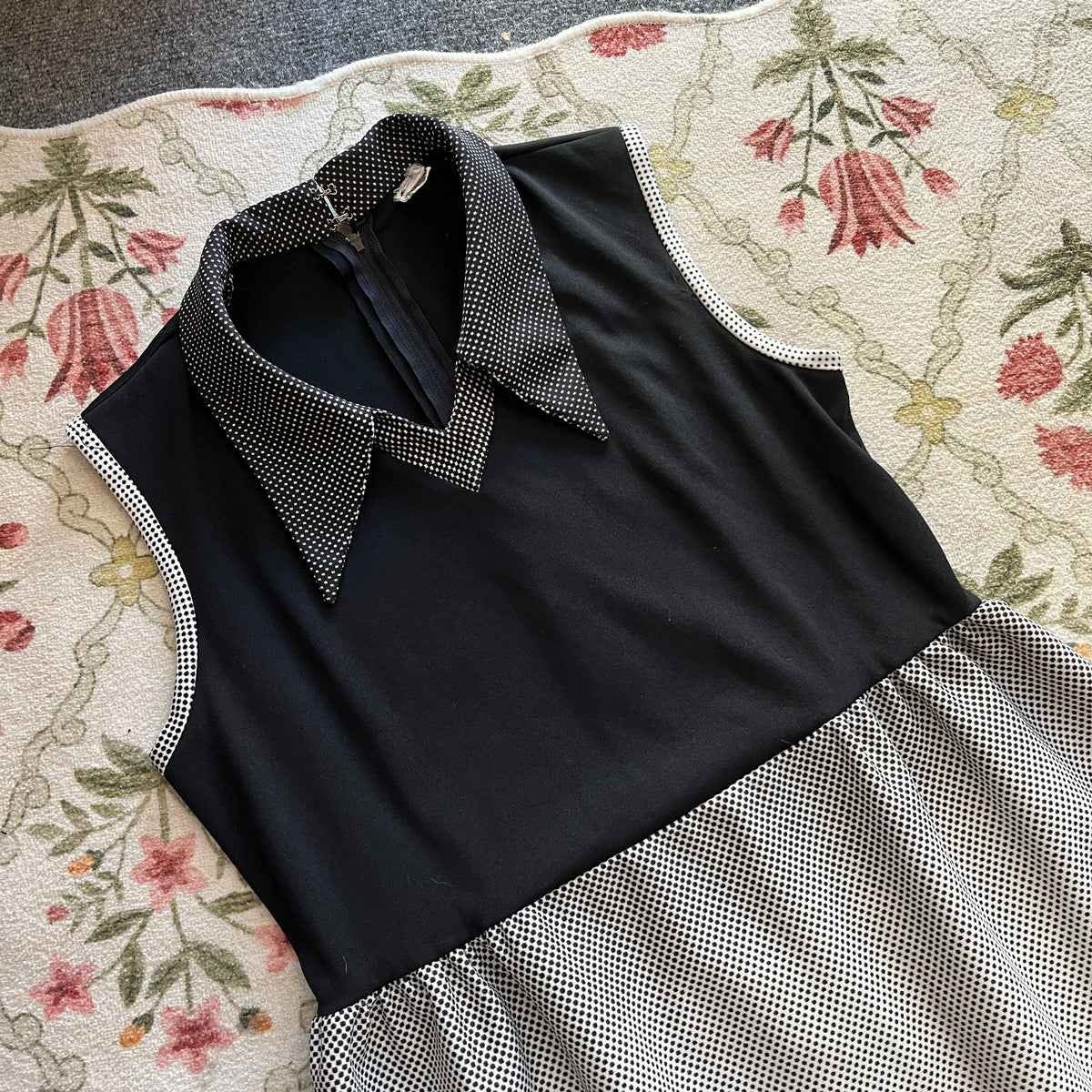 Black & White Vintage Dress (M)