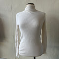 White Turtleneck (M)