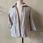 Striped Button Up (M)