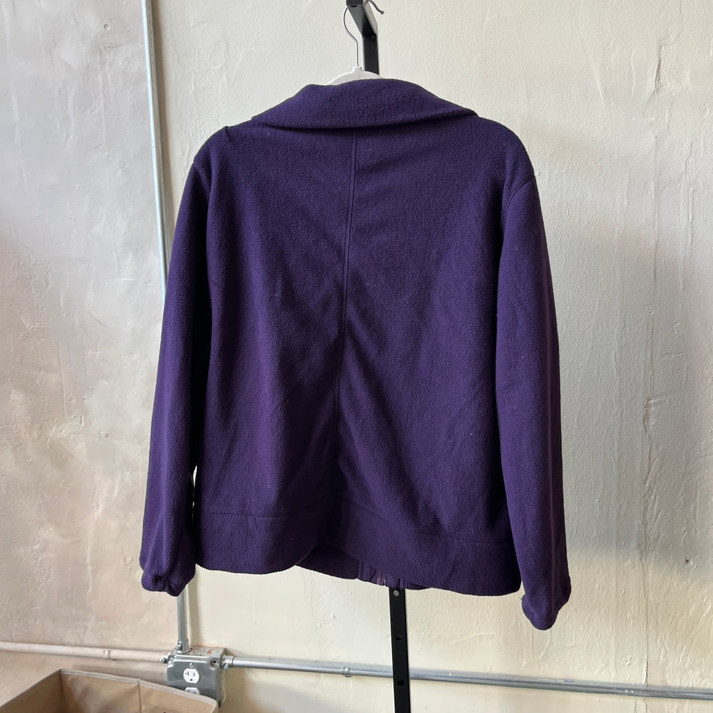 Purple Zip Up (L)