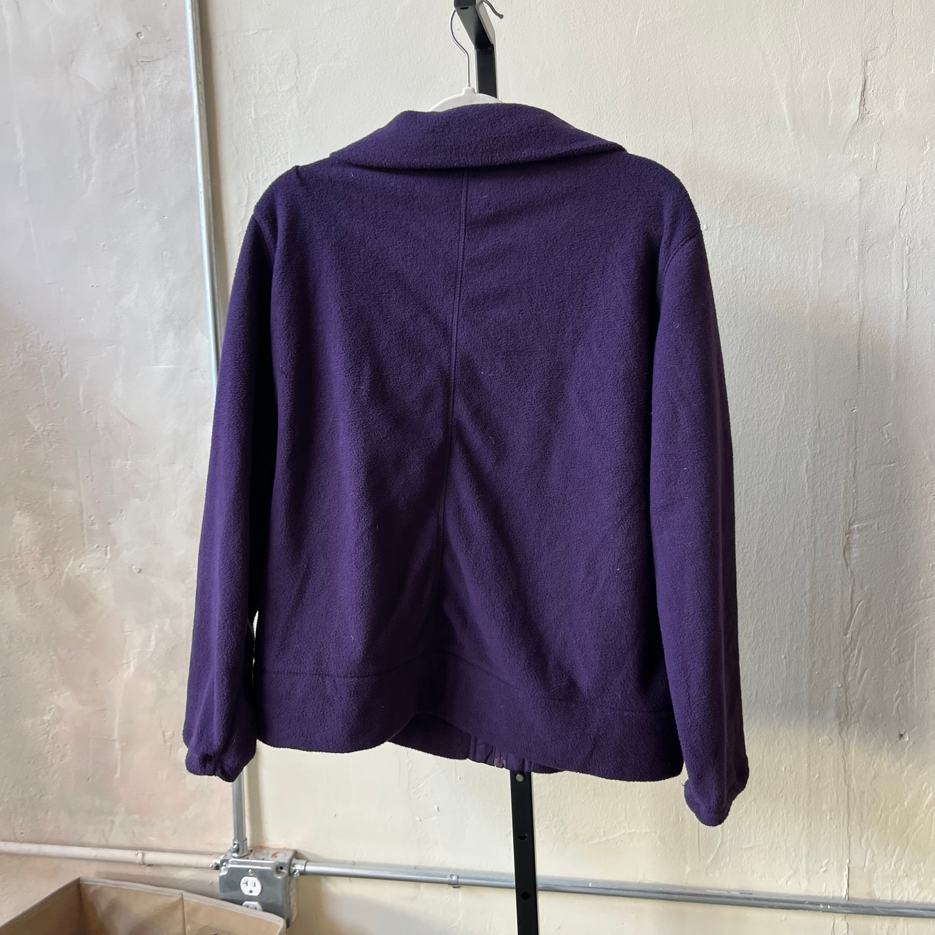 Purple Zip Up (L)