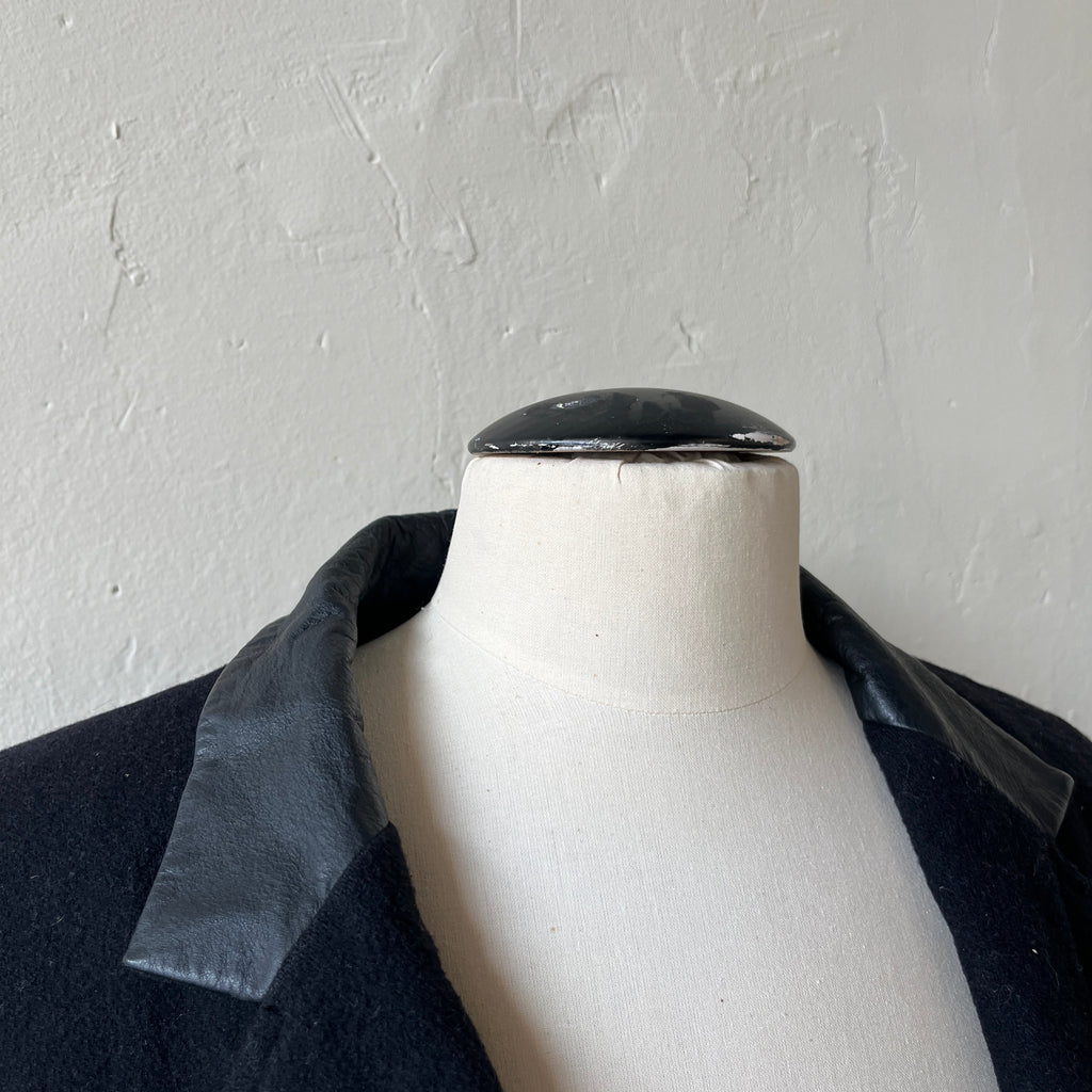 Wool/Leather Blazer (10)