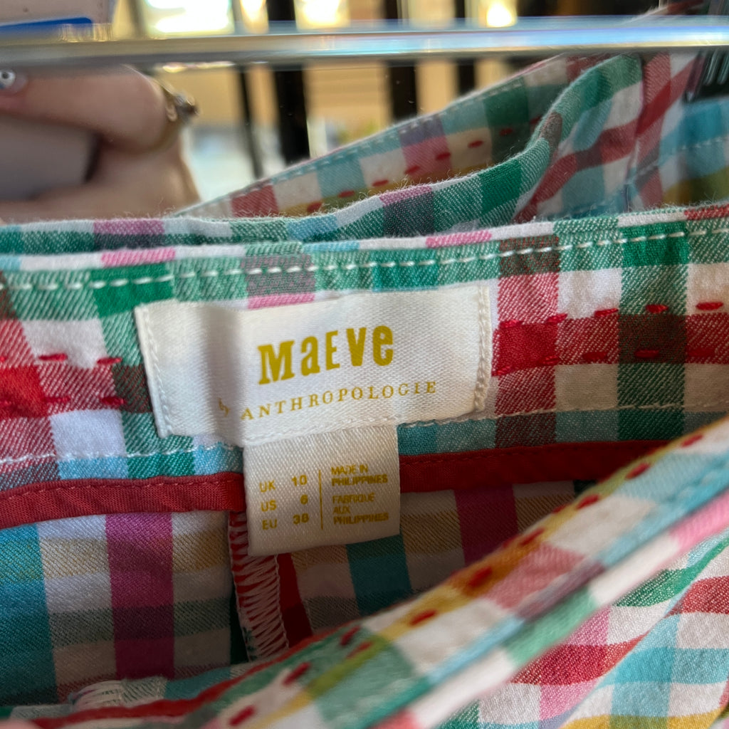 Anthropology Plaid Shorts (6)