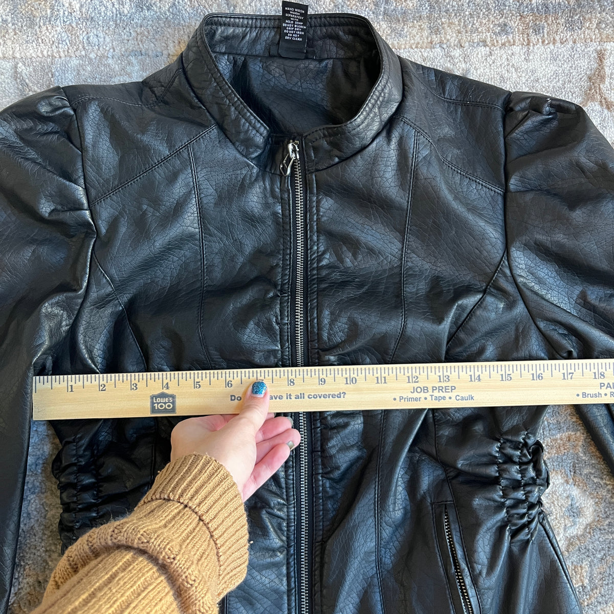 Faux Leather Jacket (M)