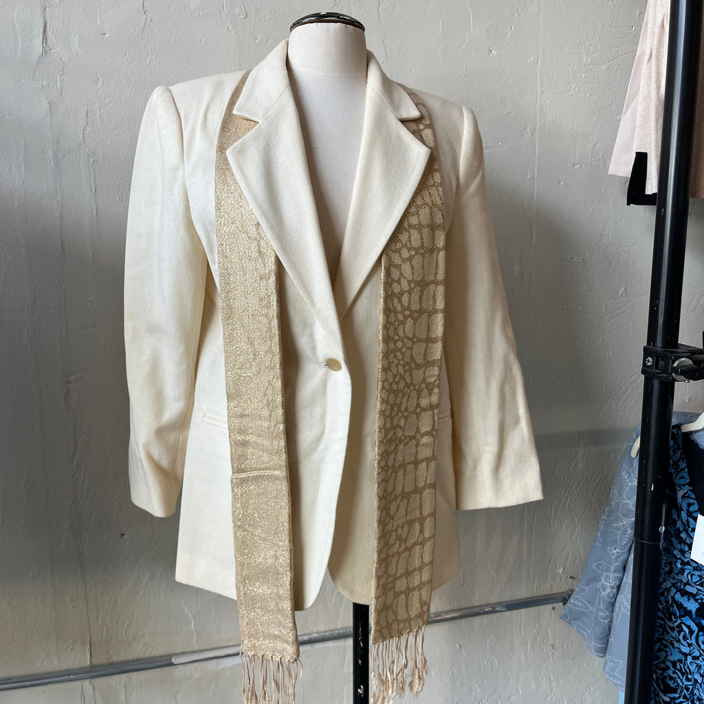 Cream Wool Blazer (4)