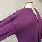 Purple Henley (L)