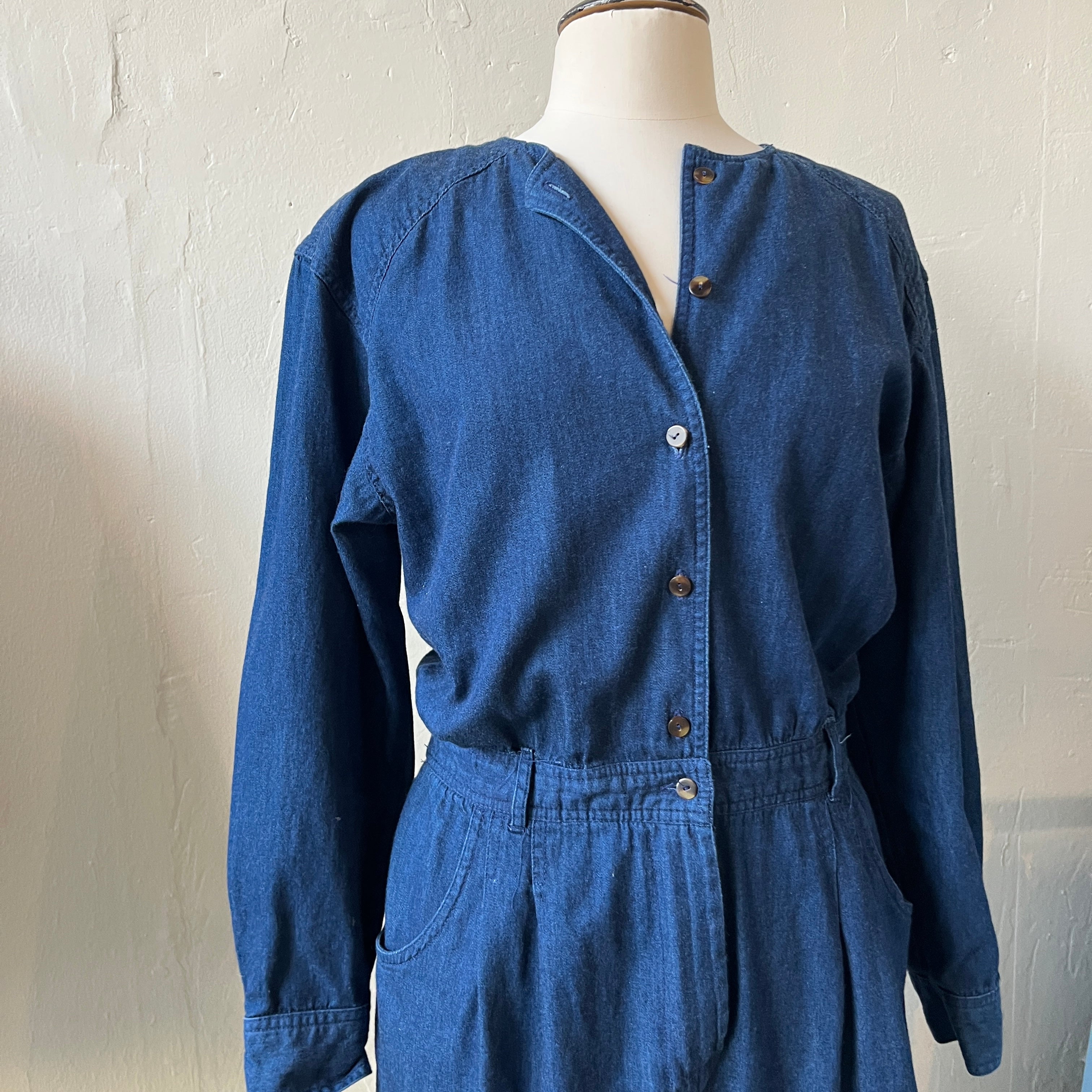 Denim Jumpsuit (M)