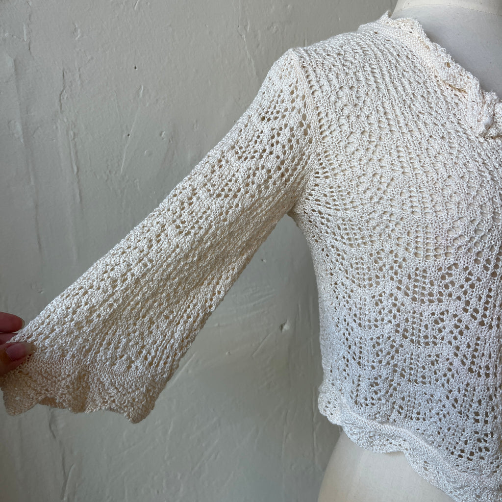 Cream Cardigan (M)