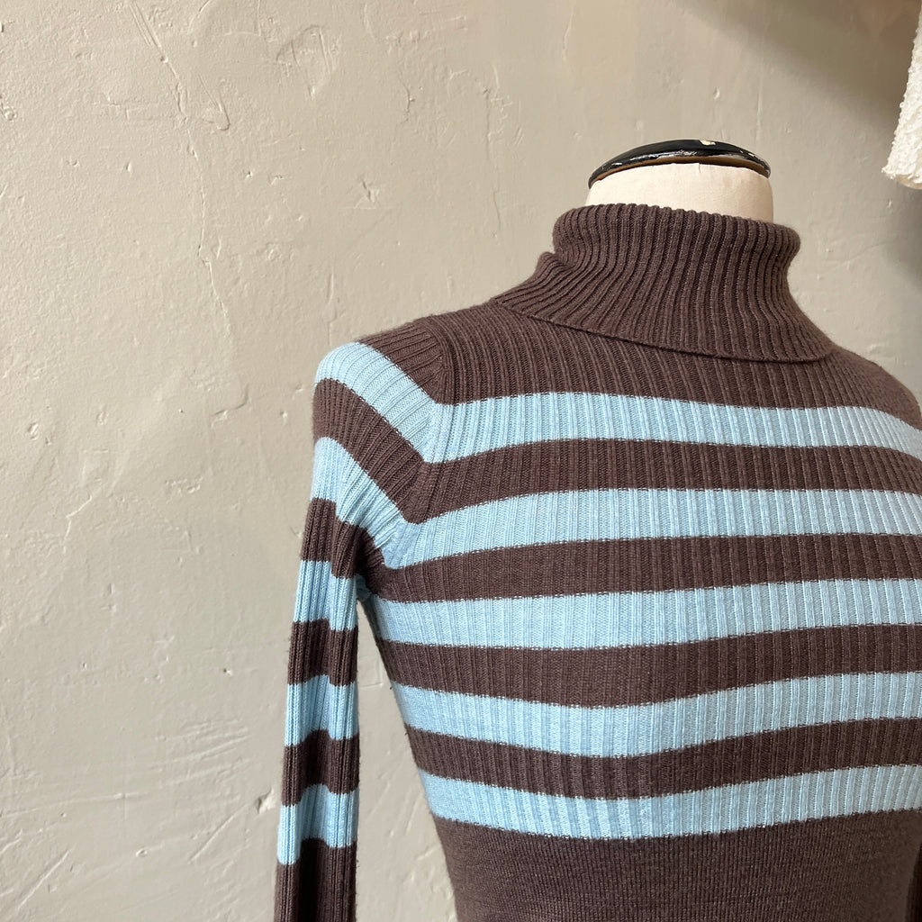 Striped Turtleneck (S)