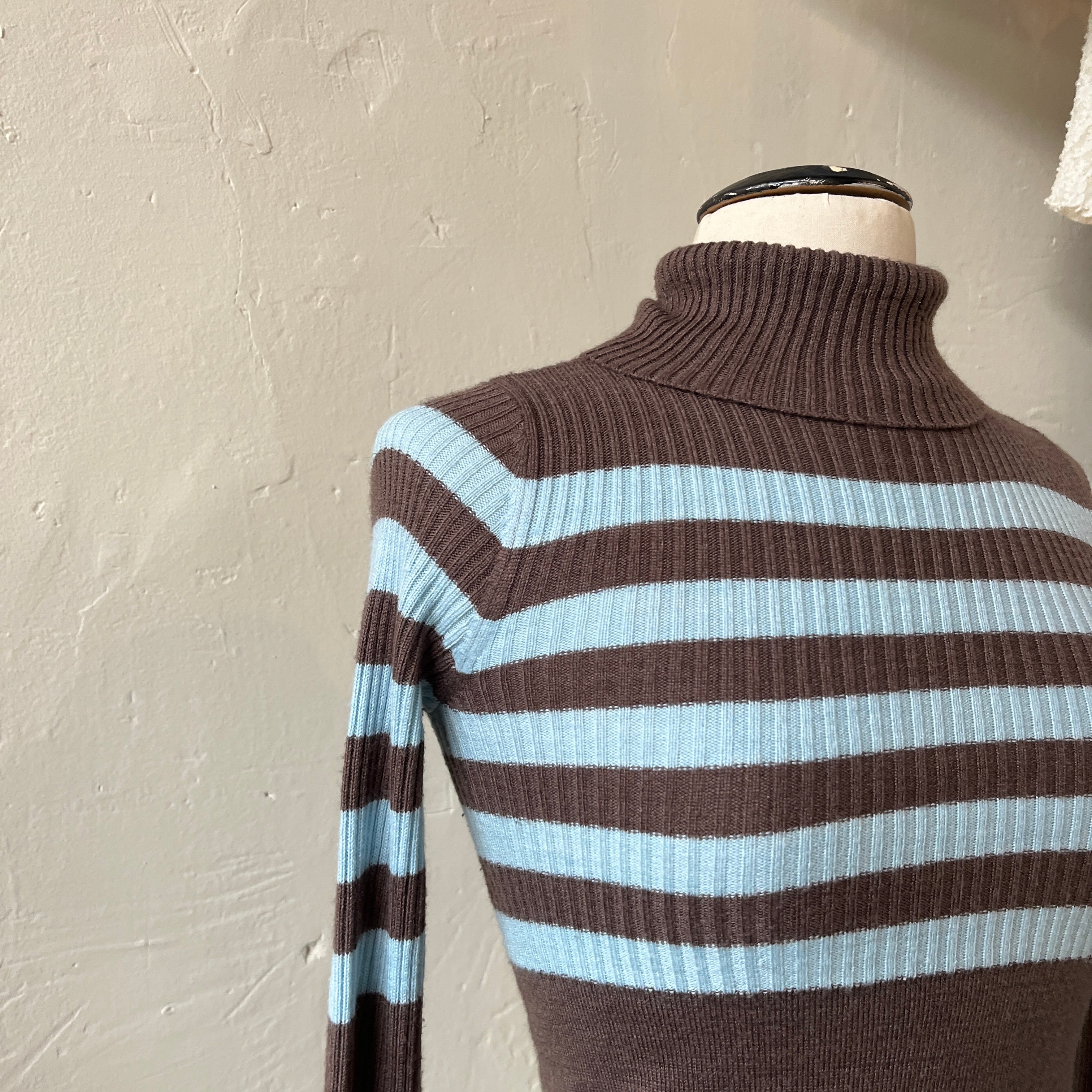 Striped Turtleneck (S)