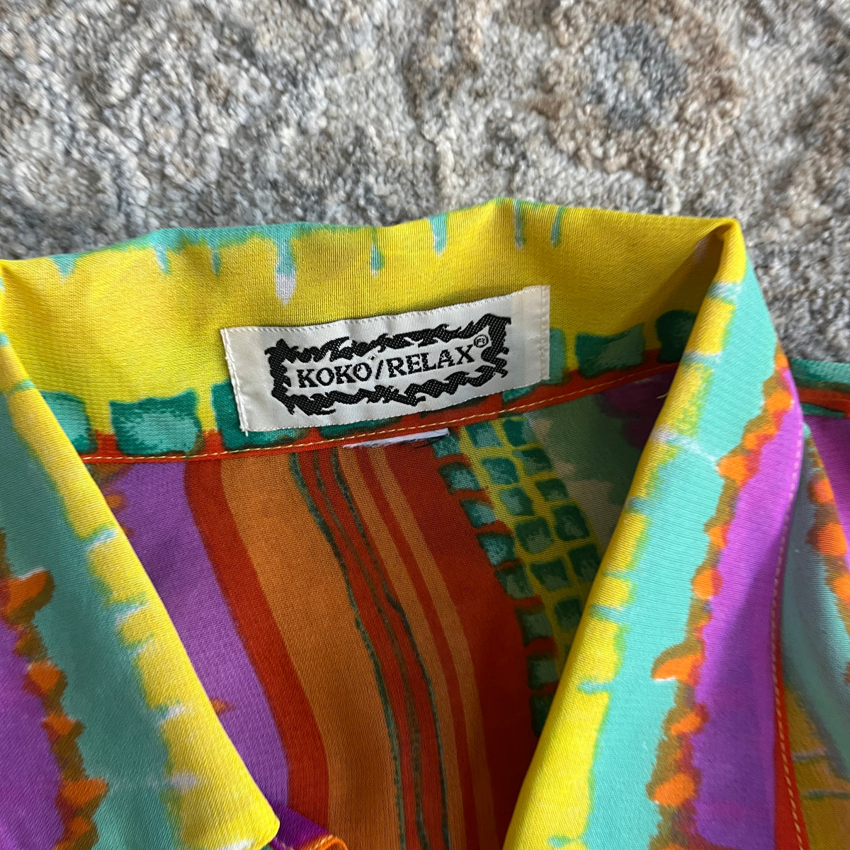 Colorful Button Up (L)