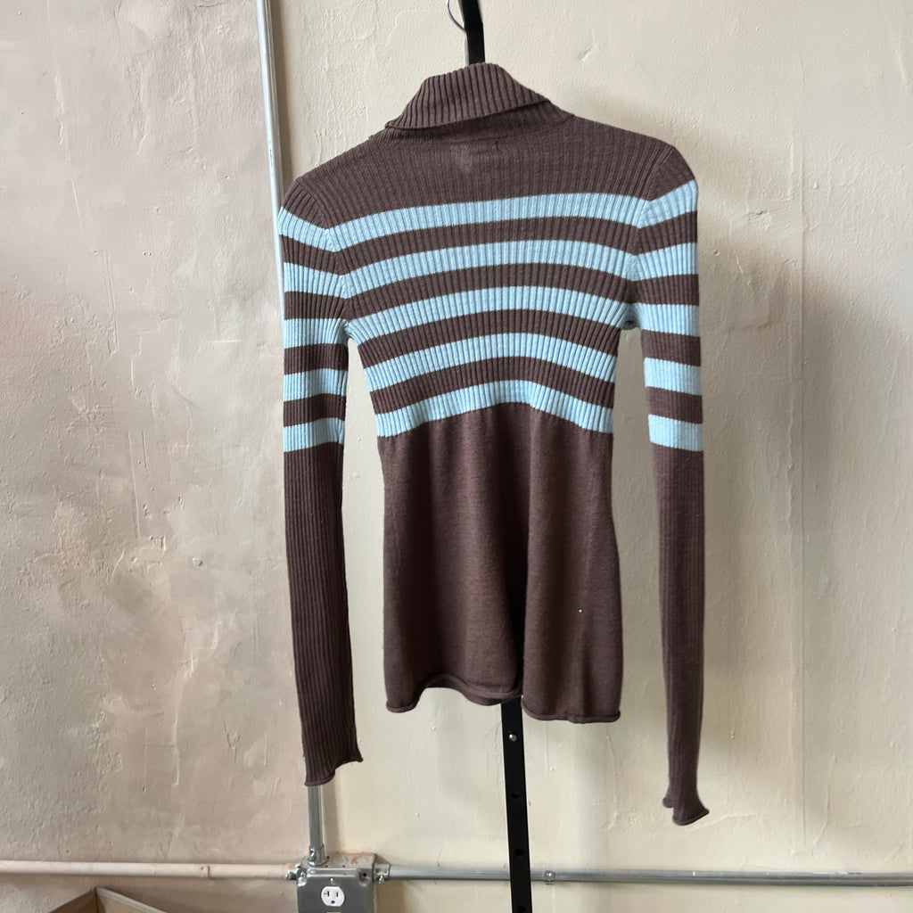Striped Turtleneck (S)