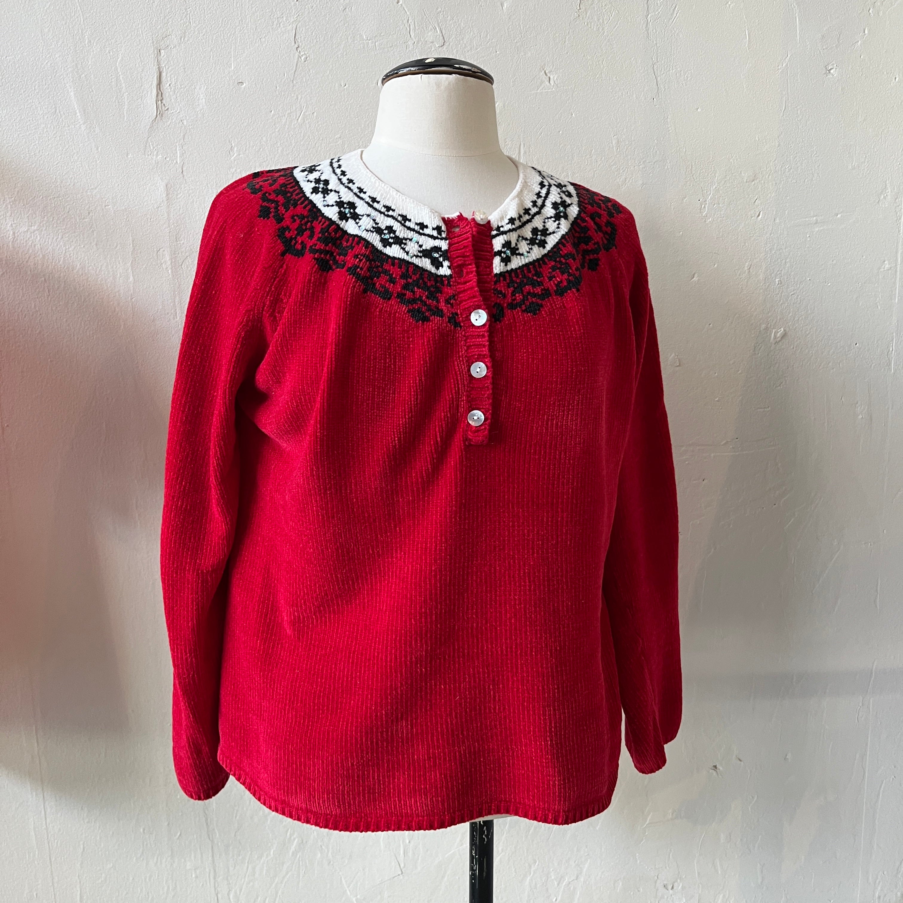 Red Sweater (L)