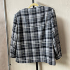 Plaid Blazer