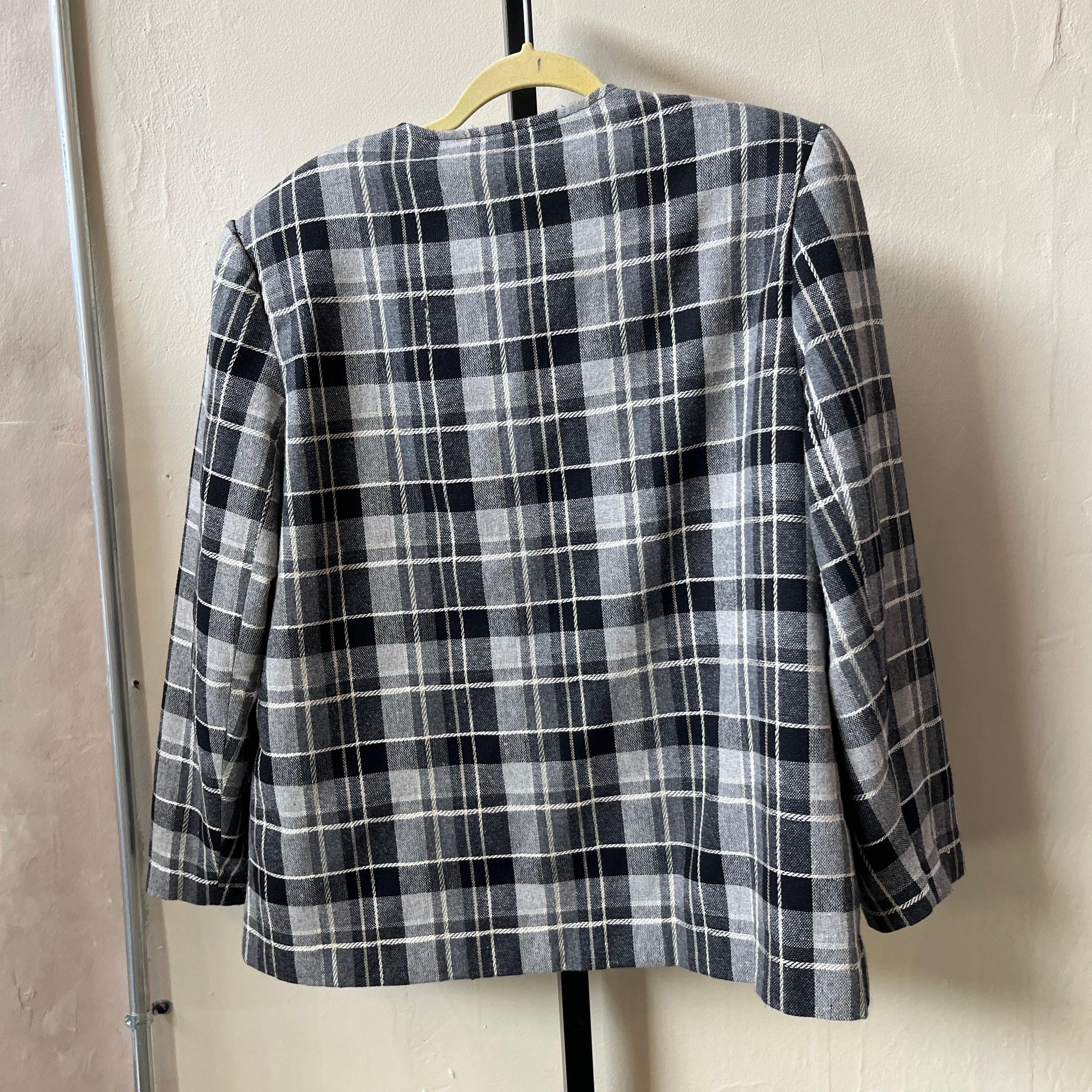 Plaid Blazer