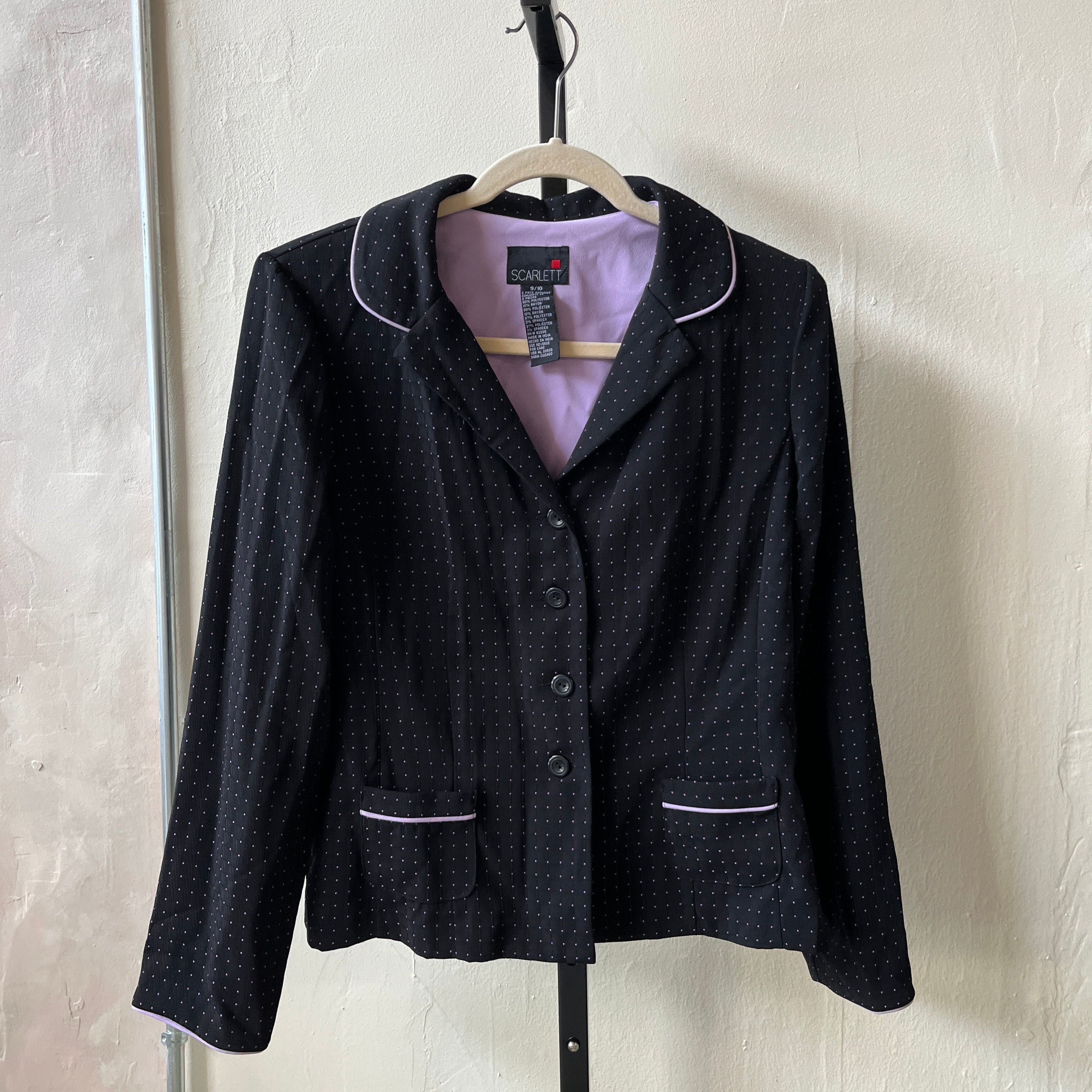 Black & Purple Blazer (9/10)