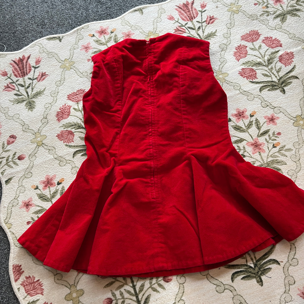Corduroy Cheerleading Dress (XS)