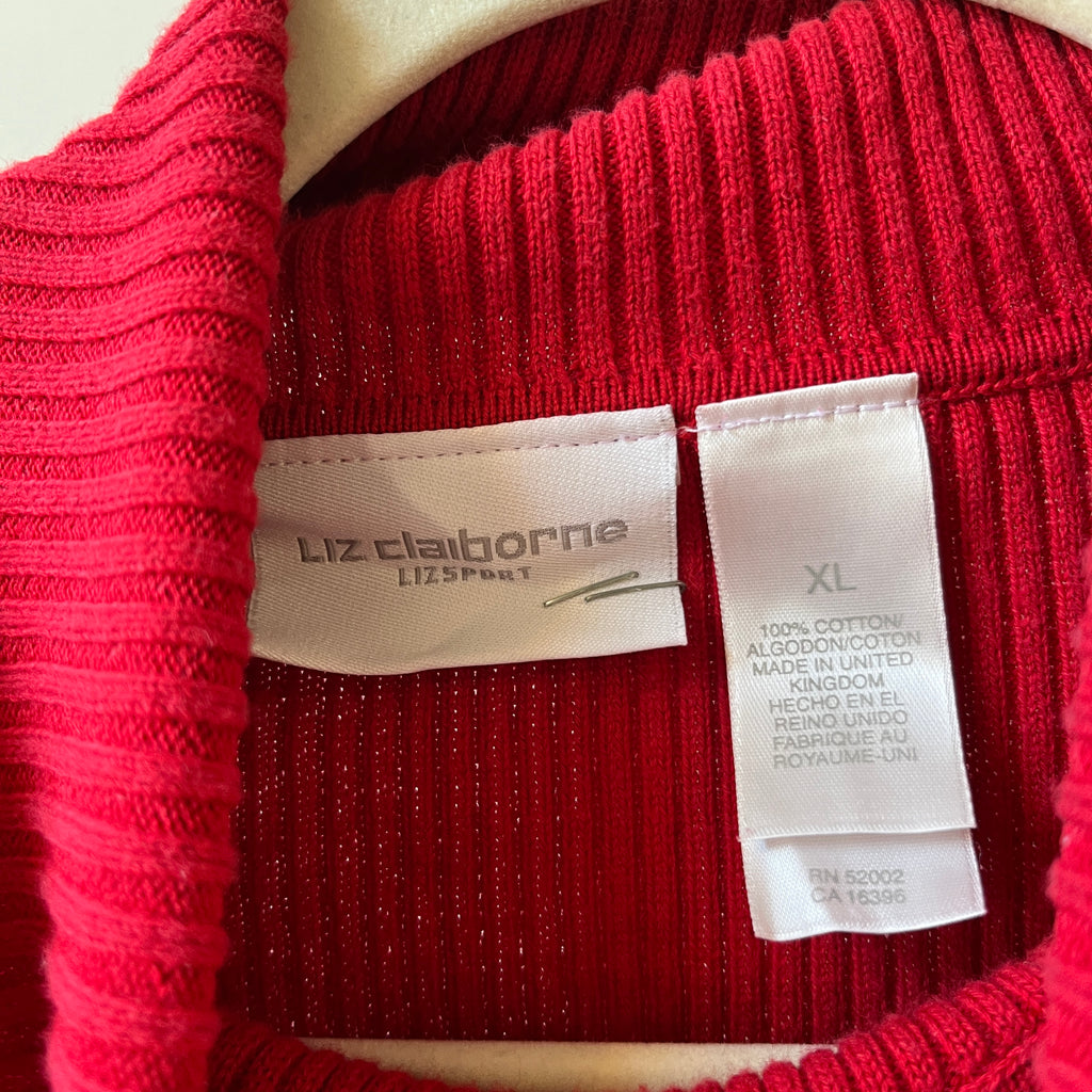 Red Turtleneck (XL)