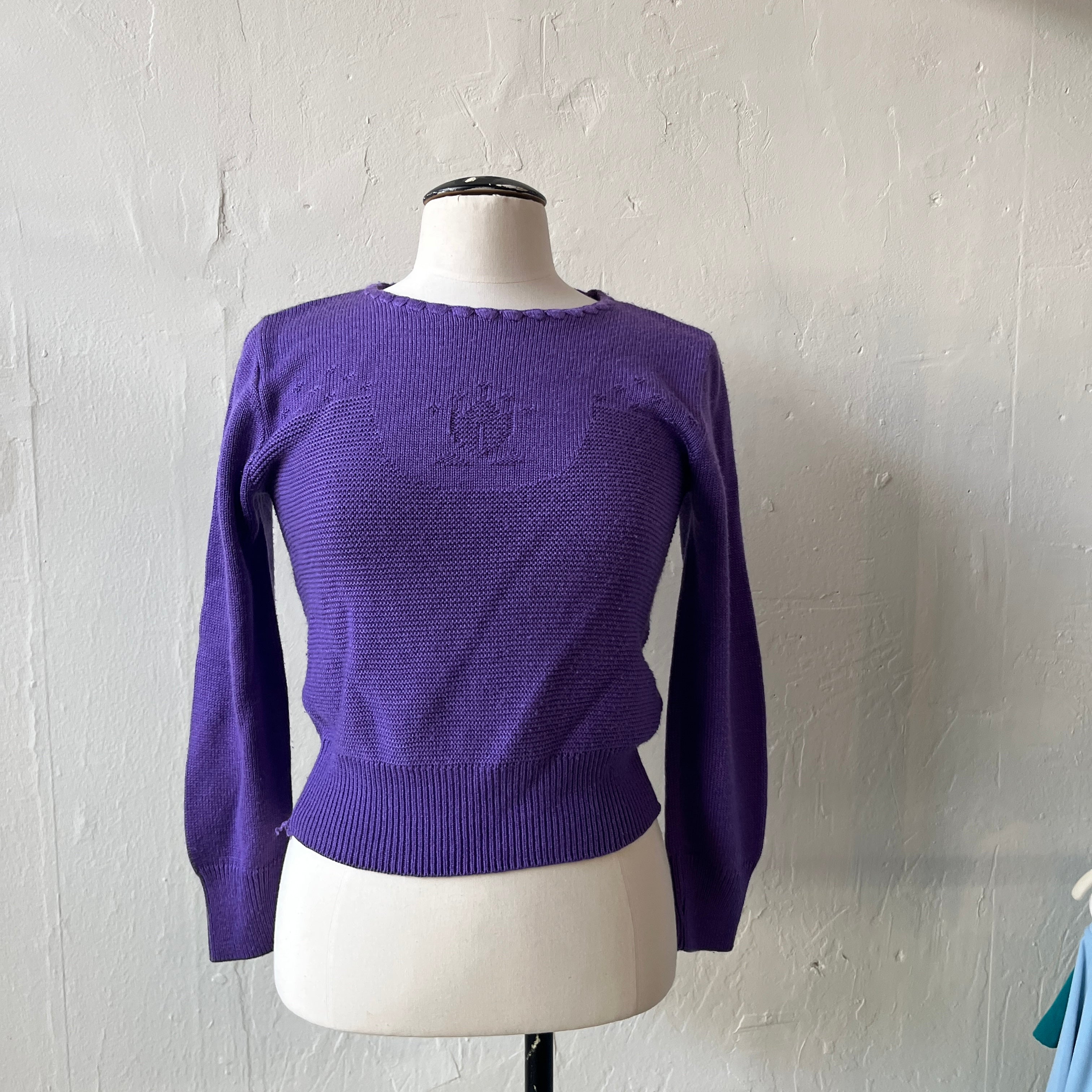 Purple Sweater (S)