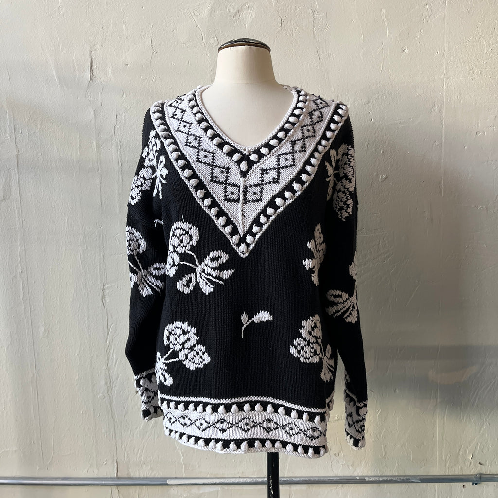 Chunky Vintage Sweater (L)