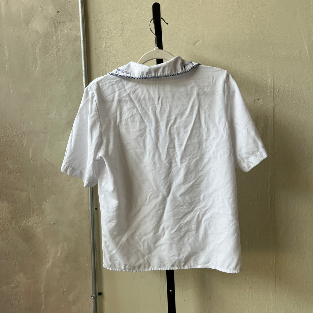 Embroidered Button Up (S)