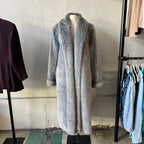 Faux Fur Coat (L)