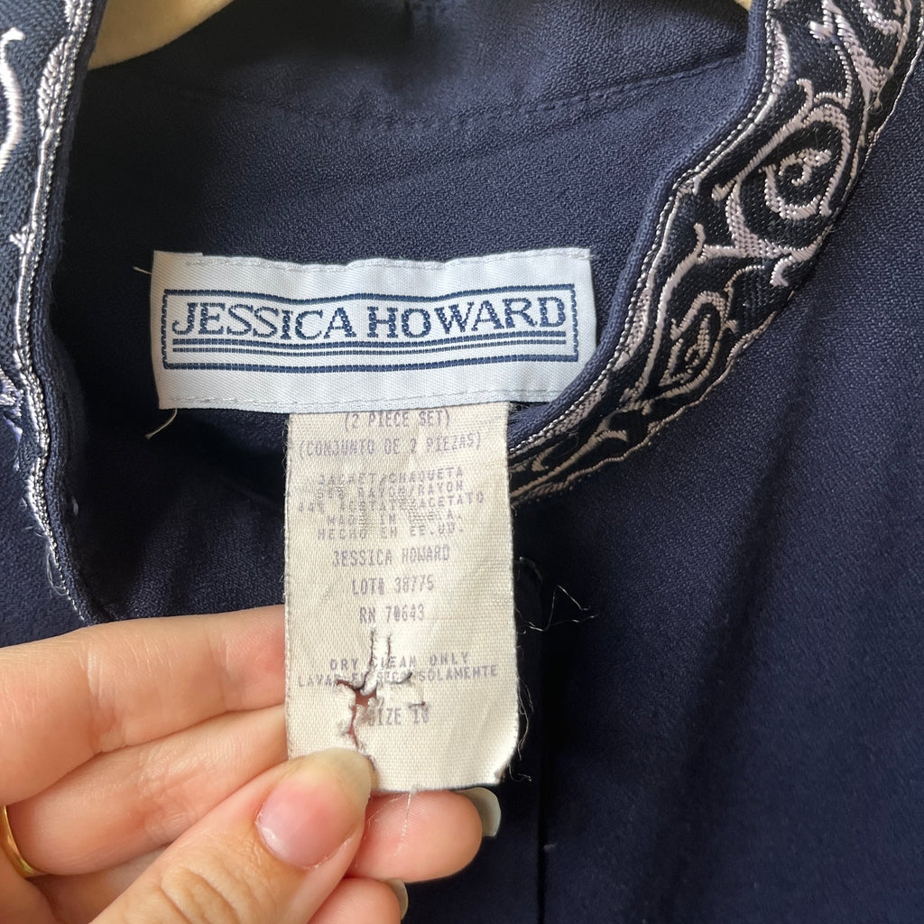 Vintage Blue Blazer (10)