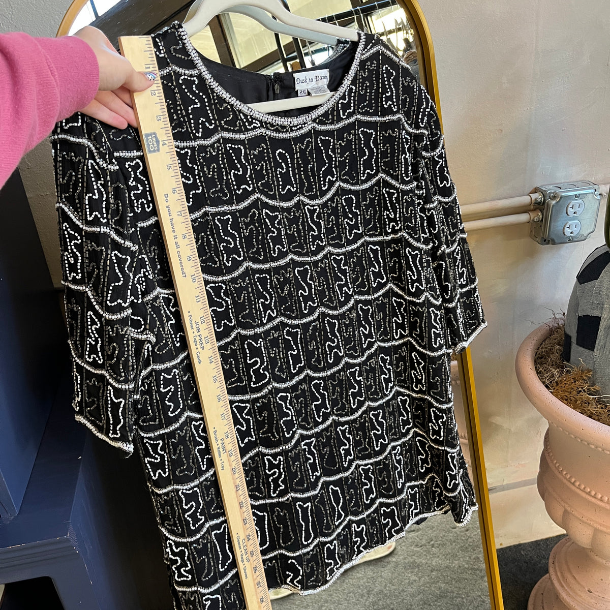 Silk Beaded Blouse (26)