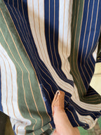 Striped Button Up (L)