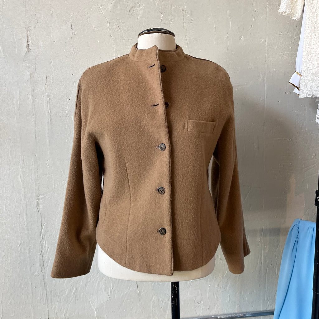 Camel Hair & Wool Blazer (14)