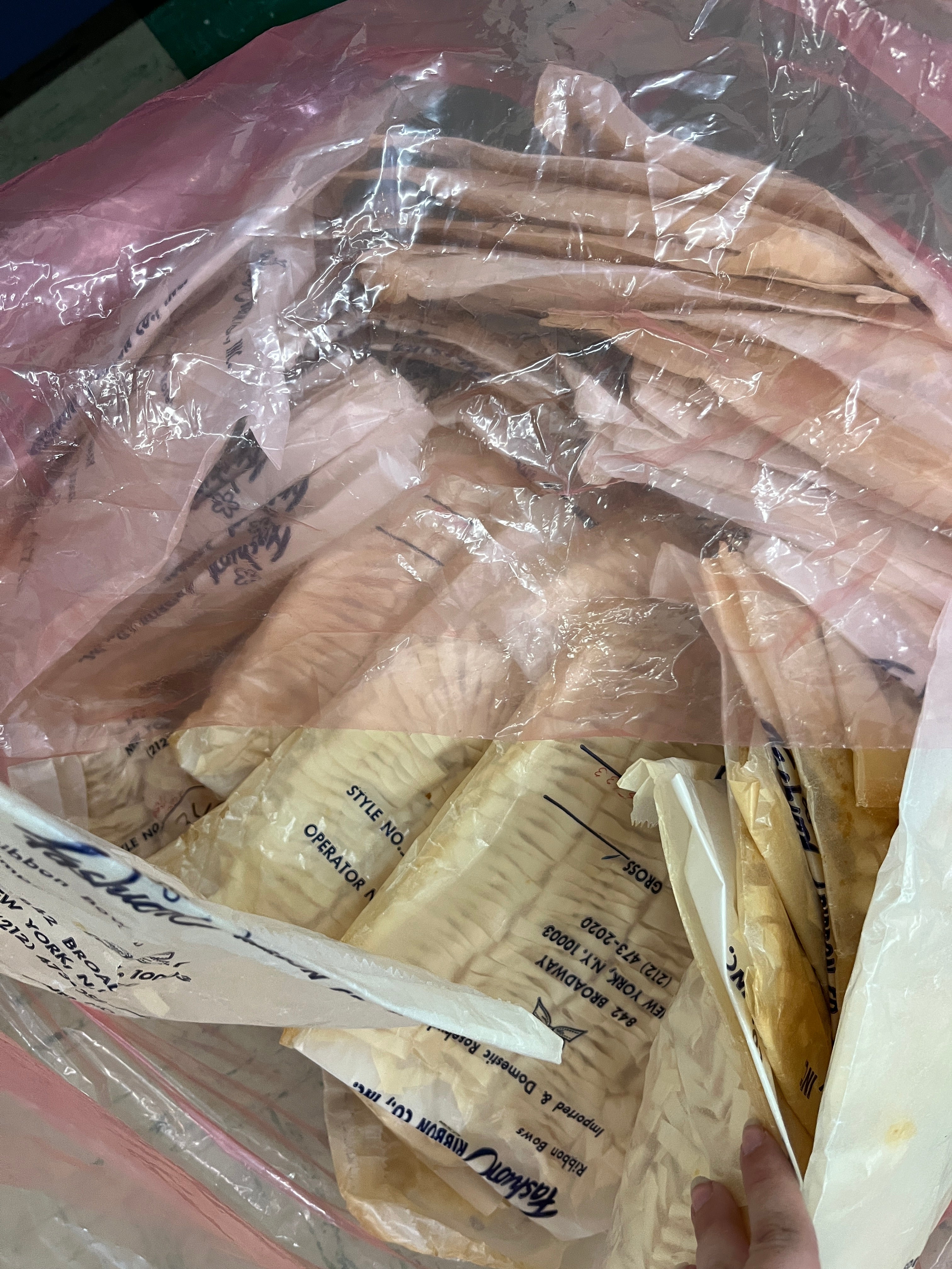 1 Large Bag of Vintage Bows