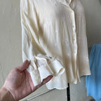 Silk Button Up (M)