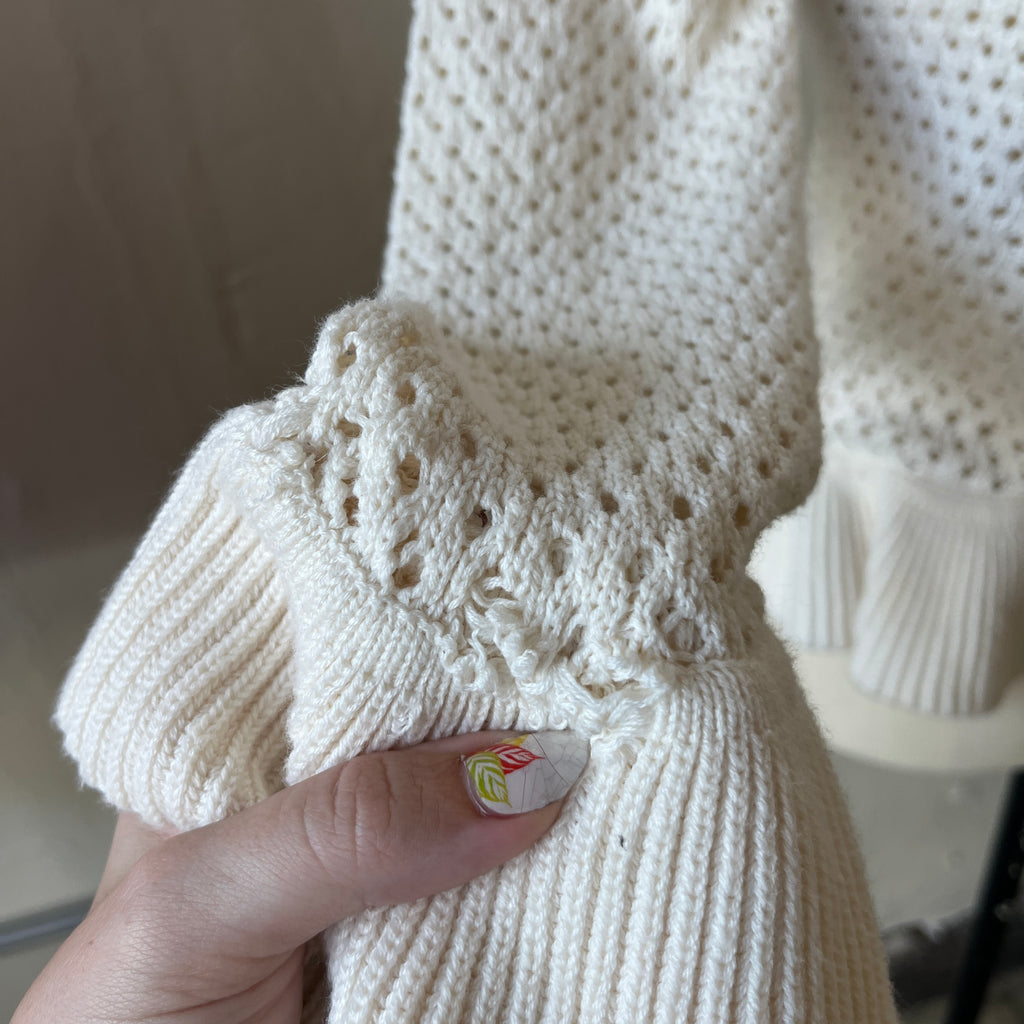 y2k Crochet Cardigan (L)