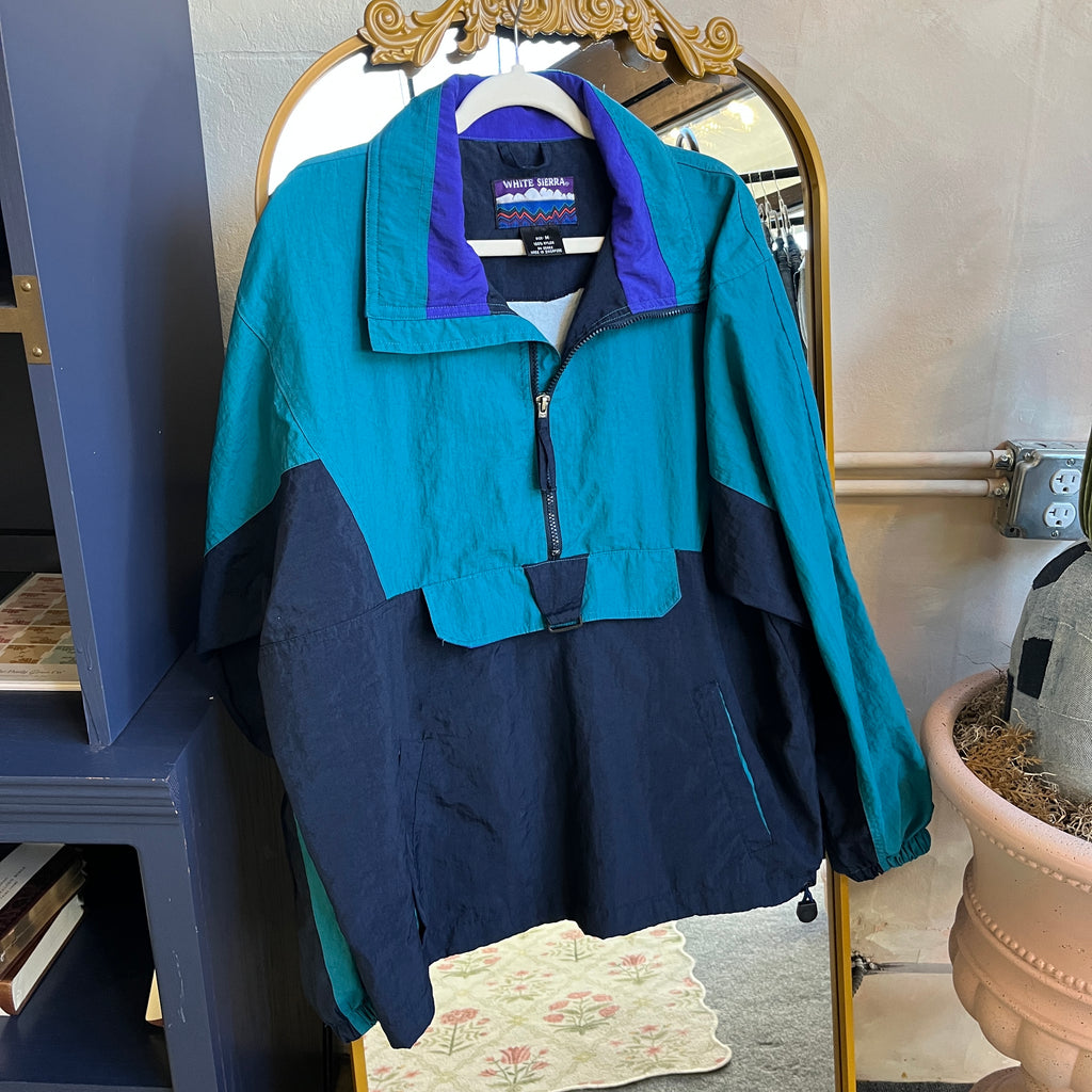 Blue Vintage Windbreaker (M)