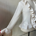 y2k Crochet Cardigan (L)