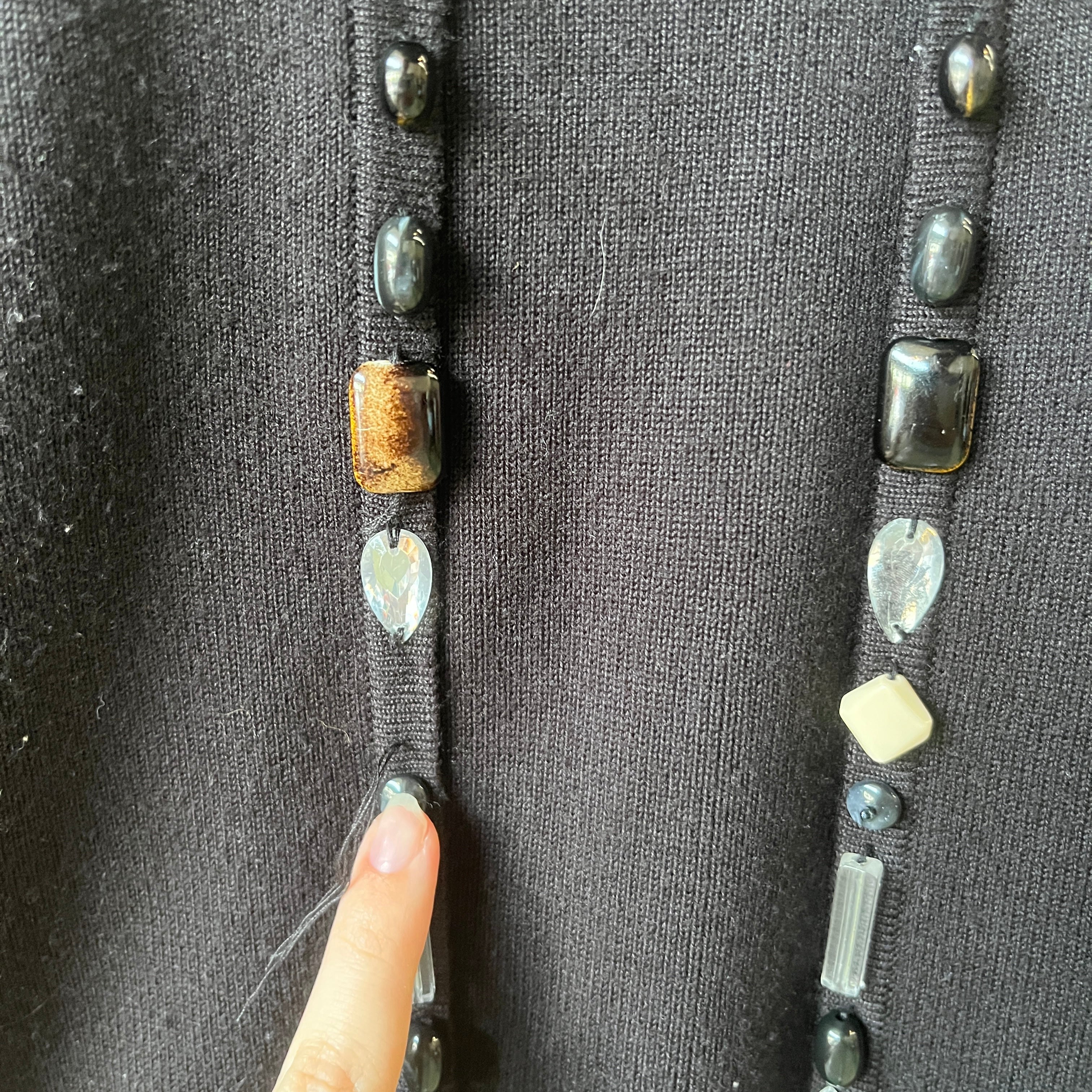 Black Cardigan (M)