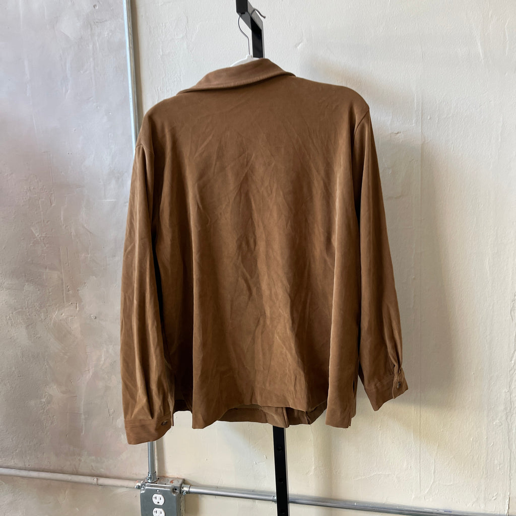 Suede Button Up (22WP)