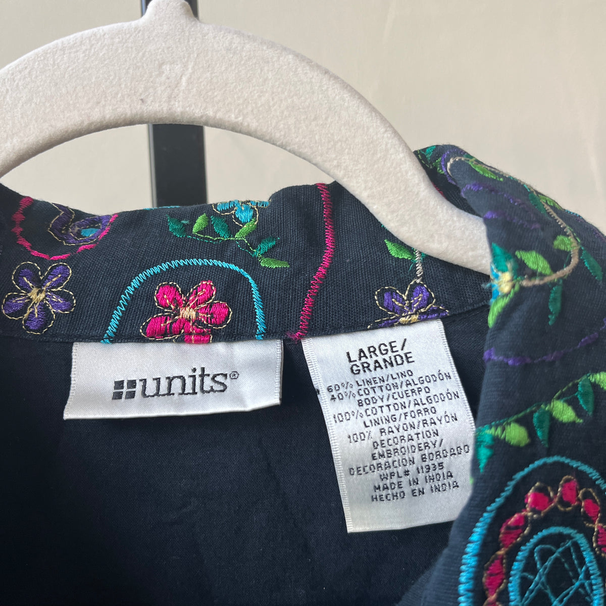 Embroidered Jacket (L)