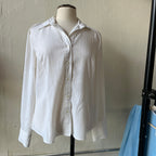 White Button Up (L)