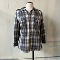 Plaid Button Up (L)