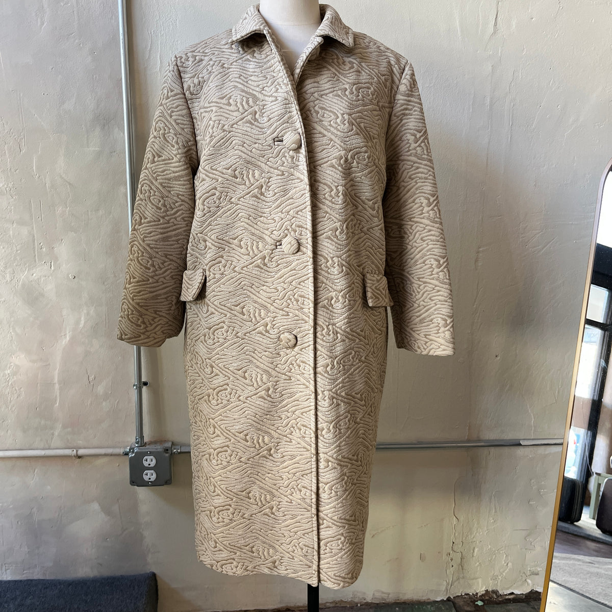 Handmade Vintage Peacoat (M)