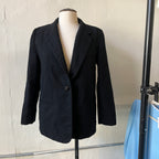 Black Wool Blazer (10P)