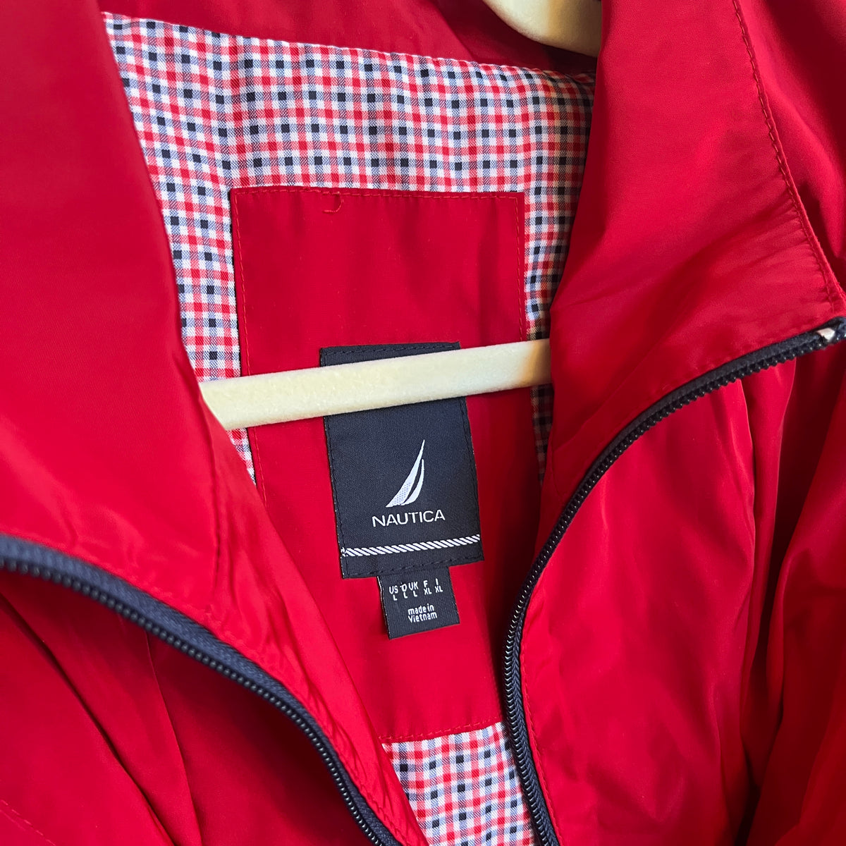 Red Nautica Jacket (L)